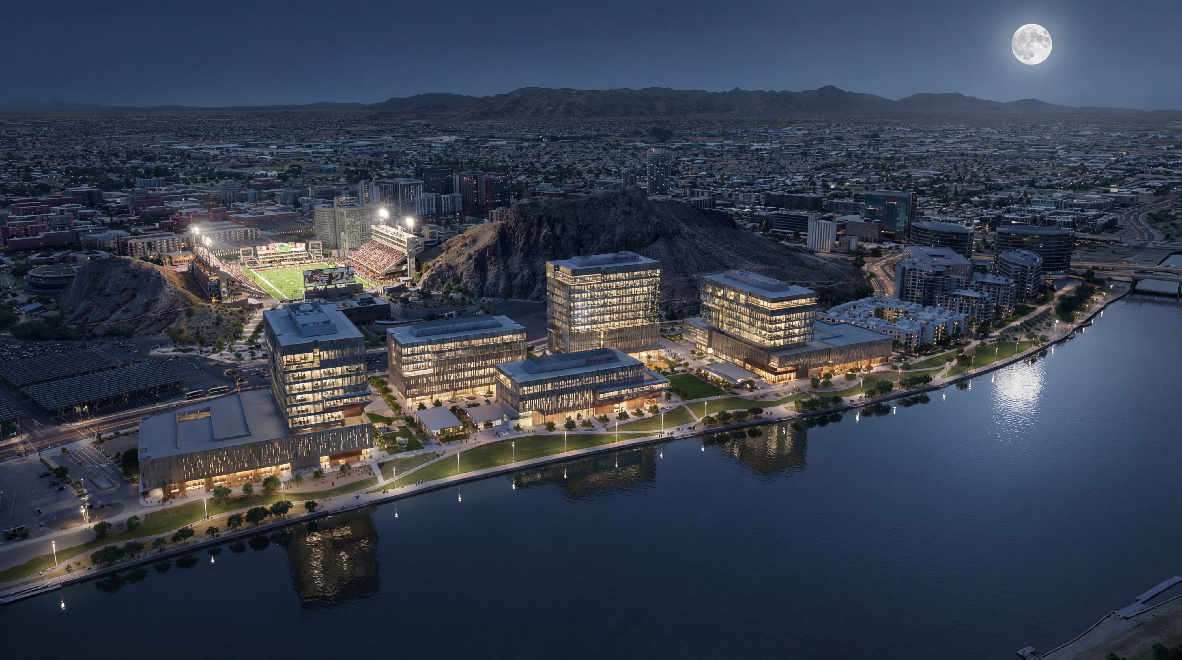 Photorealistic urban development