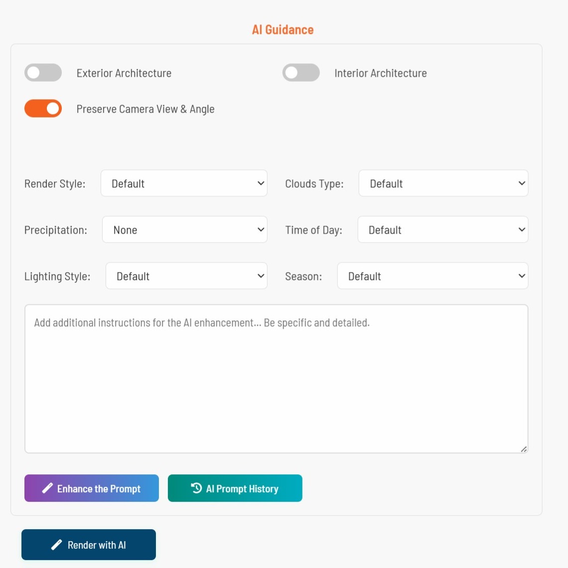 Create context from AI prompt
